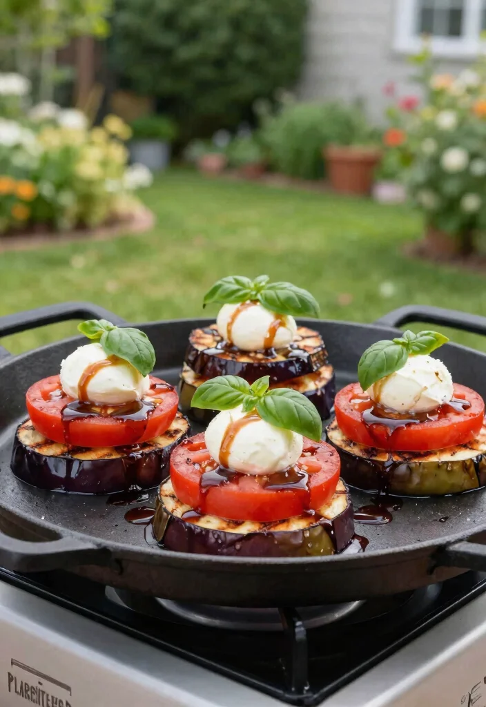 21 Best Blackstone Griddle Recipes You Must Try 13 21 Best Blackstone Griddle Recipes You Must Try 13. Savory Griddled Eggplant and Tomato Stacks 0