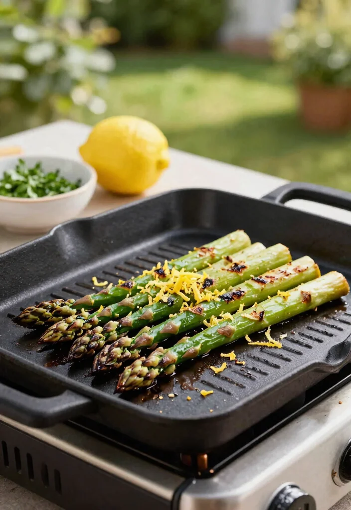 21 Best Blackstone Griddle Recipes You Must Try 14 21 Best Blackstone Griddle Recipes You Must Try 14. Griddled Asparagus with Lemon Zest 0