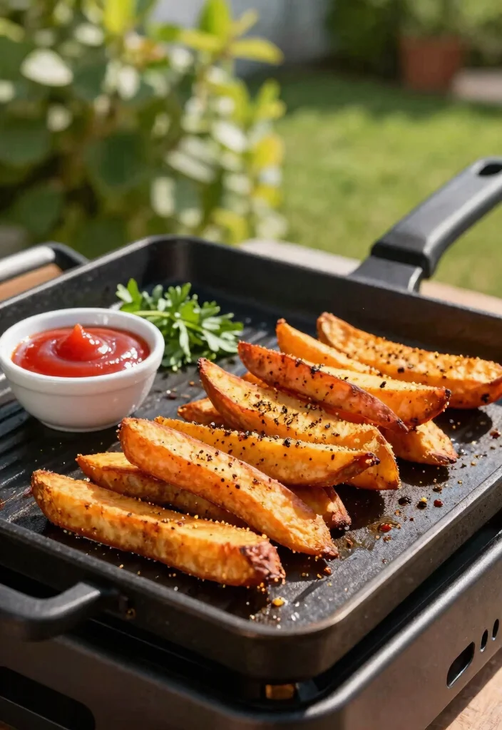 21 Best Blackstone Griddle Recipes You Must Try 16 21 Best Blackstone Griddle Recipes You Must Try 16. Griddled Sweet Potato Fries 0
