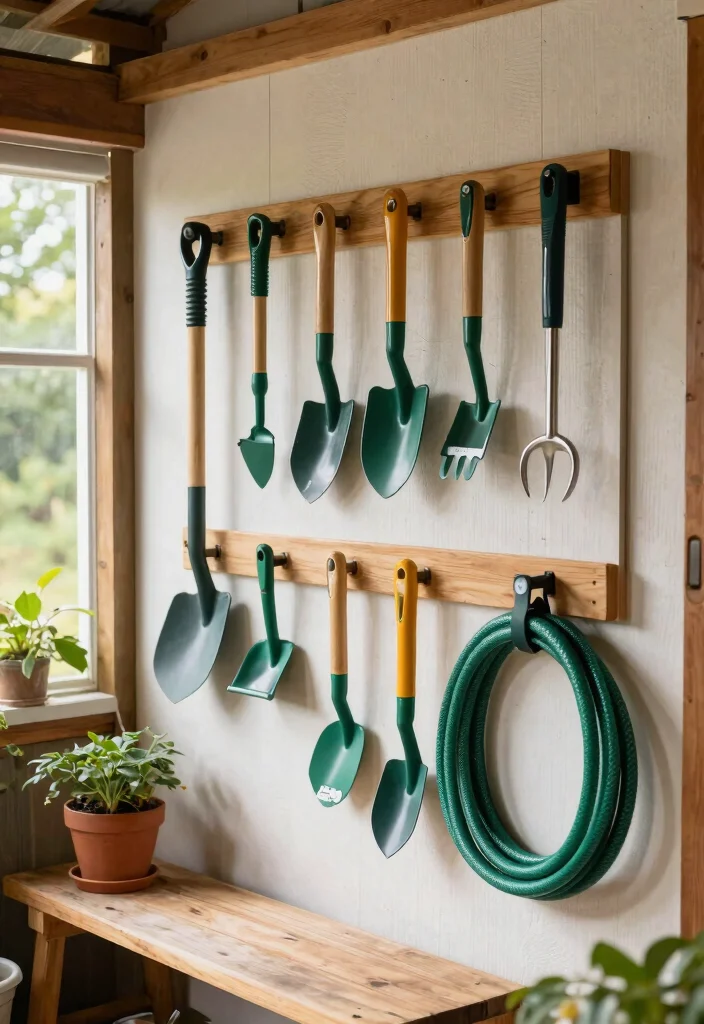 21 Best Shed Storage Ideas Organisation Hacks 1. Wall Mounted Tool Racks 0
