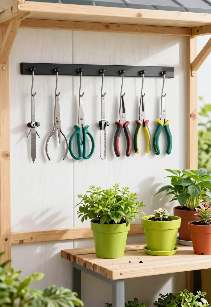 21 Best Shed Storage Ideas Organisation Hacks 4. Magnetic Strips for Small Tools 0