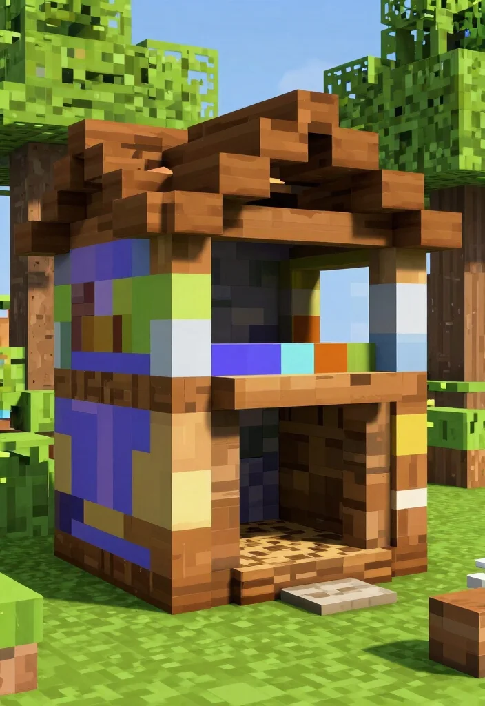 21 Creative Minecraft Storage Shed Ideas Best Builds 21. Customizable Shed 0