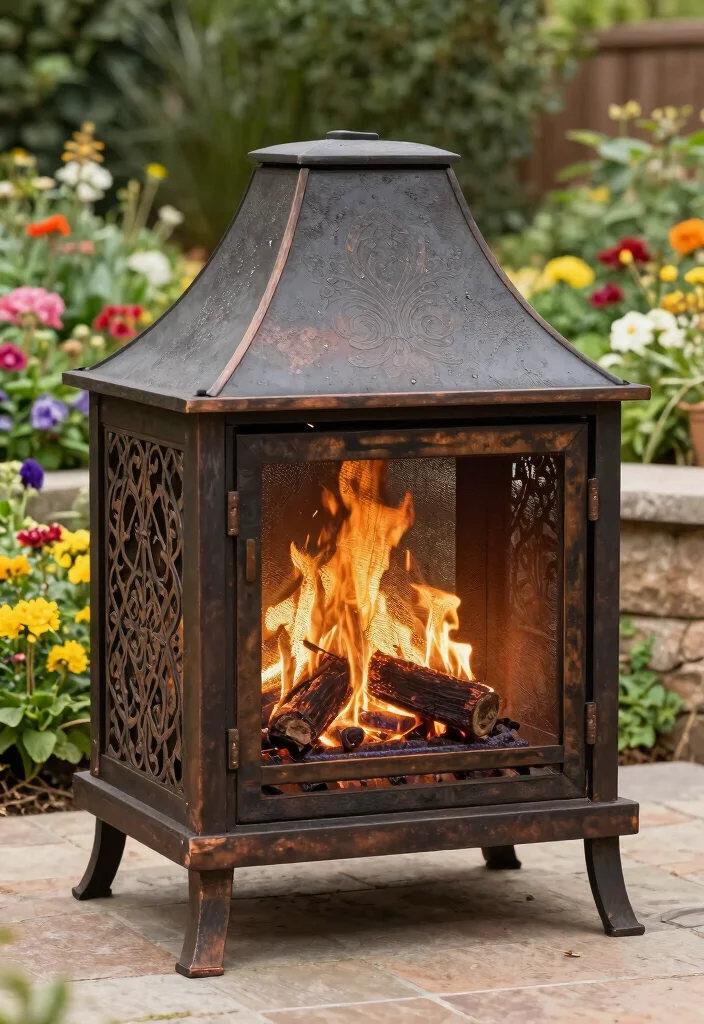 21 Dreamy Rustic Outdoor Fireplace Inspiration Photos 16. Fireplaces with Decorative Screens 0