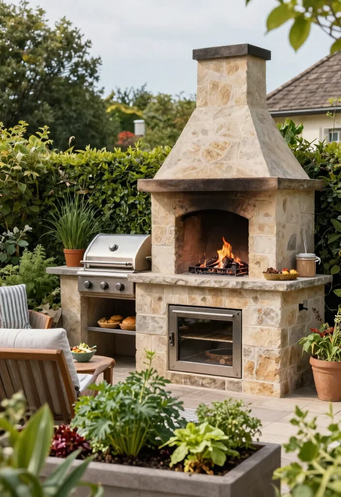 21 Stunning Outdoor Fireplace Ideas Backyards Need 15 21 Stunning Outdoor Fireplace Ideas Backyards Need 15. Outdoor Cooking Fireplace 0