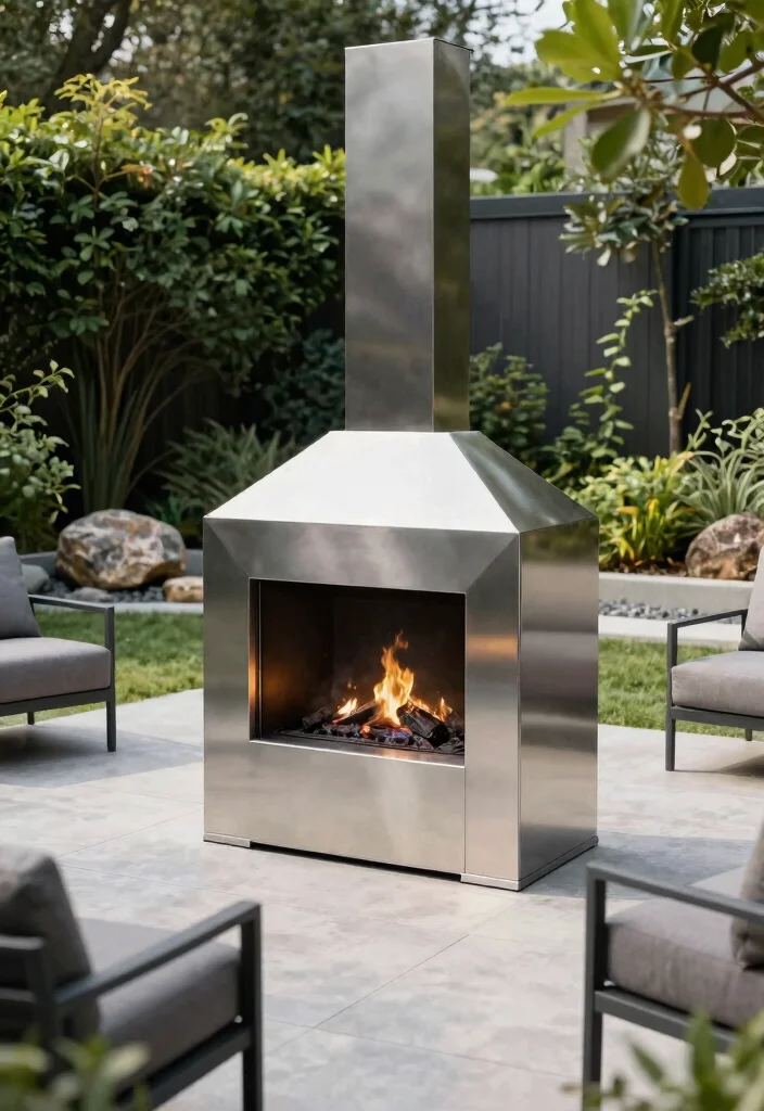 21 Stunning Outdoor Fireplace Ideas Backyards Need 3 21 Stunning Outdoor Fireplace Ideas Backyards Need 3. Modern Minimalist Fireplace 0
