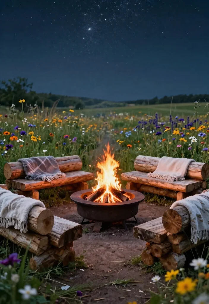 21 Stunning Outdoor Fireplace Ideas Backyards Need 4 21 Stunning Outdoor Fireplace Ideas Backyards Need 4. Rustic Log Fire Pit 0