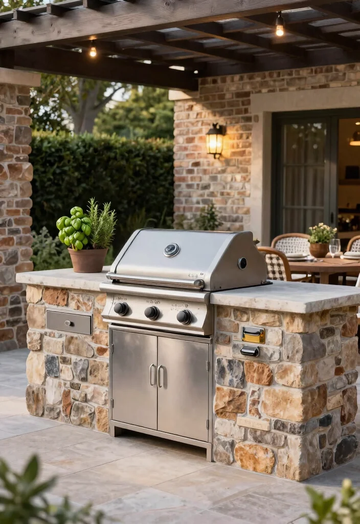 21 Stunning Outdoor Kitchen Gas Grill Ideas You Must See 1. Eco Friendly Built In Gas Grill 0