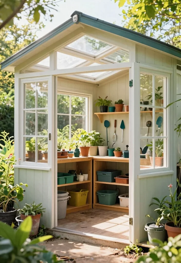 21 Stunning Storage Shed Style Ideas Ultimate Guide 21. Shed with Natural Lighting 0