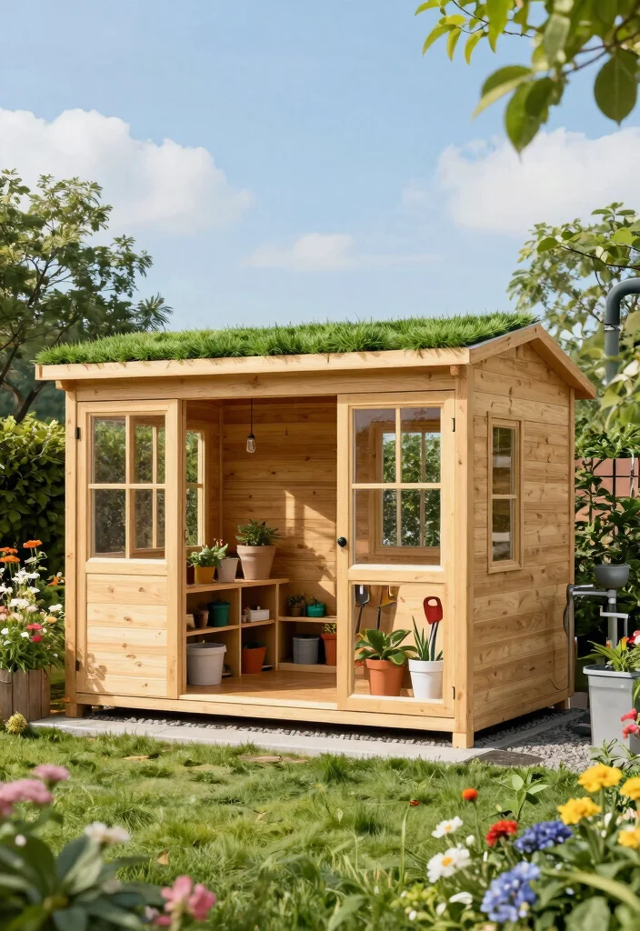 21 Stunning Storage Shed Style Ideas Ultimate Guide 7. Eco Friendly Prefab Shed 0