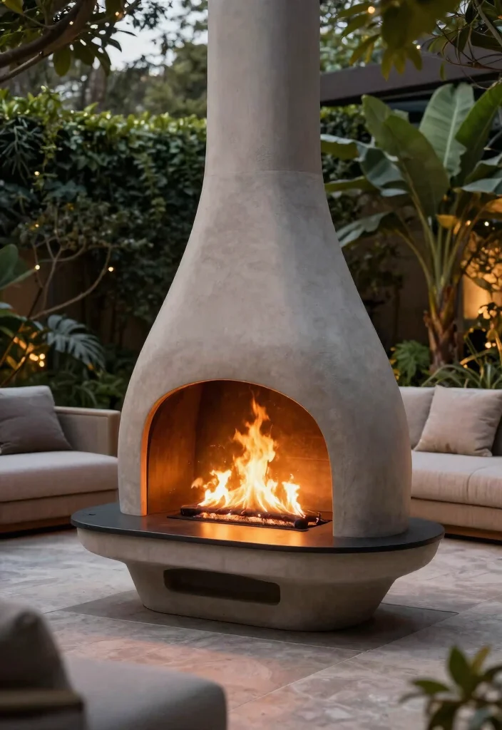 25 Breathtaking Outdoor Fireplace Ideas for Your Yard 55 25 Breathtaking Outdoor Fireplace Ideas for Your Yard 15. Eco Friendly Bioethanol Fireplaces 0