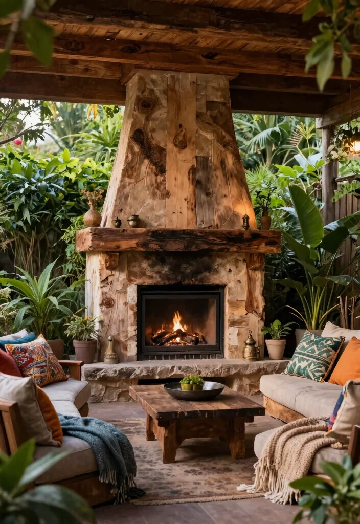 25 Breathtaking Outdoor Fireplace Ideas for Your Yard 3 25 Breathtaking Outdoor Fireplace Ideas for Your Yard 3. Reclaimed Wood Fireplaces 0