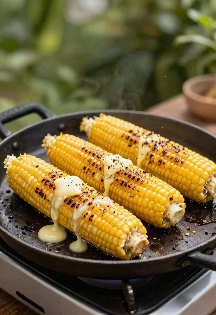 25 Creative Griddle Ideas for Ultimate Outdoor Cooking 11. Griddled Corn on the Cob 0