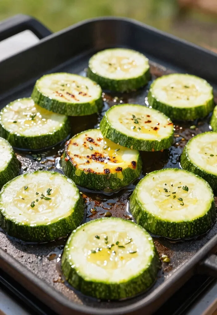 25 Creative Griddle Ideas for Ultimate Outdoor Cooking 22. Griddled Lemon Herb Zucchini 0