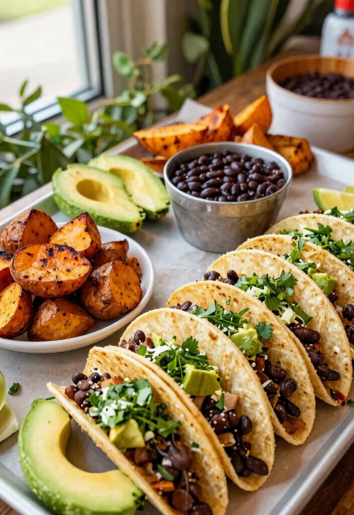 25 Creative Griddle Ideas for Ultimate Outdoor Cooking 6. Griddled Sweet Potatoes and Black Bean Tacos 0