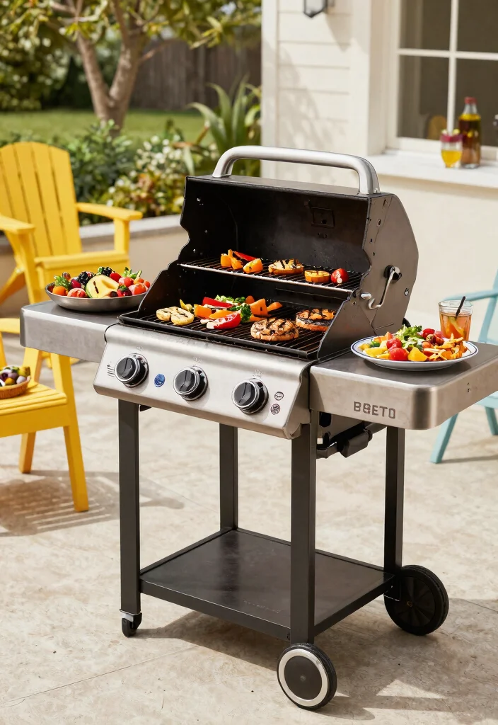 7 Best 48 Inch Gas Grill Options for Large Patios 5 7 Best 48 Inch Gas Grill Options for Large Patios 5. Char Broil Performance 4 Burner 0