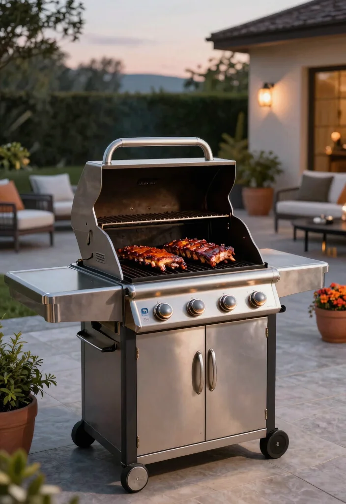 7 Best Gas Grills for Ribs and Slow BBQ Cooking 2. Napoleon Prestige 500 0