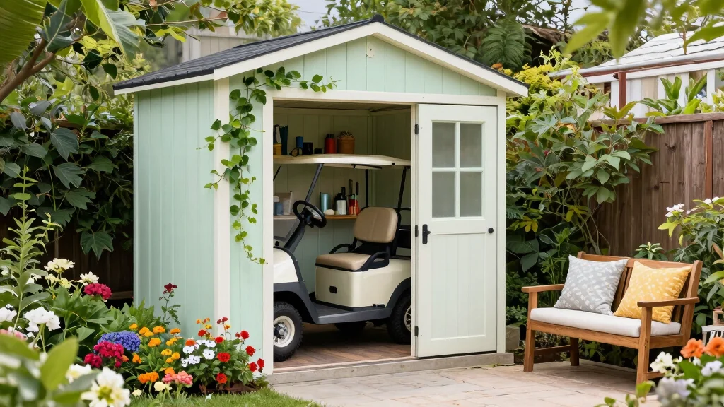 7 Best Golf Cart Storage Shed Ideas (Perfect Fit)