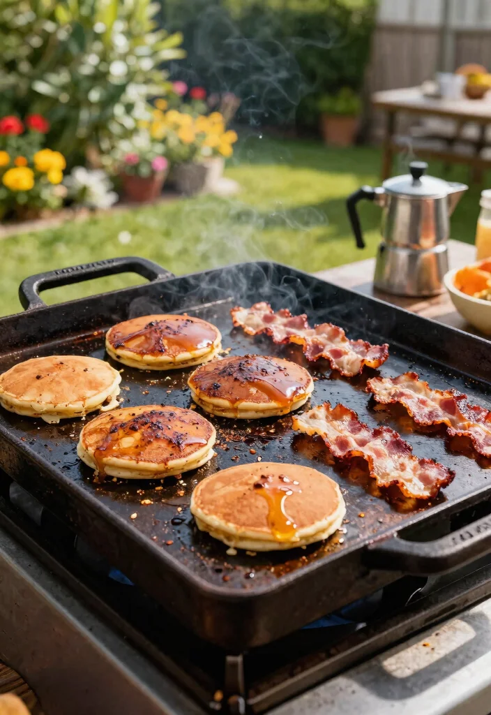 7 Best Griddle Top Plate Options for Your BBQ 1. Heavy Duty Cast Iron Griddle Plate 0