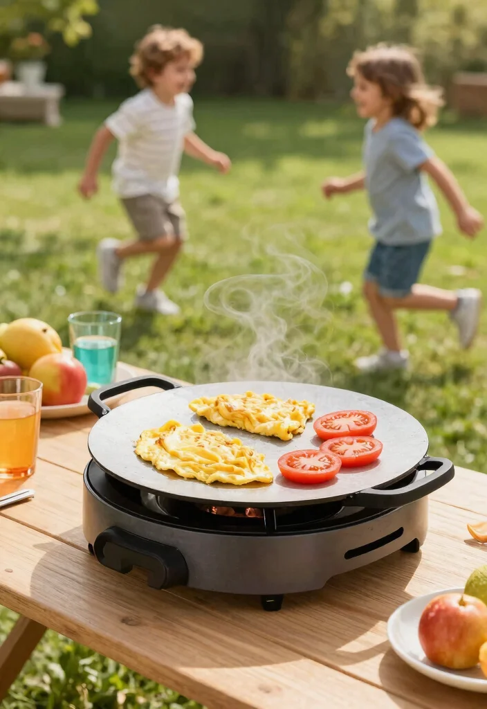 7 Best Griddle Top Plate Options for Your BBQ 2. Non Stick Aluminum Griddle Plate 0