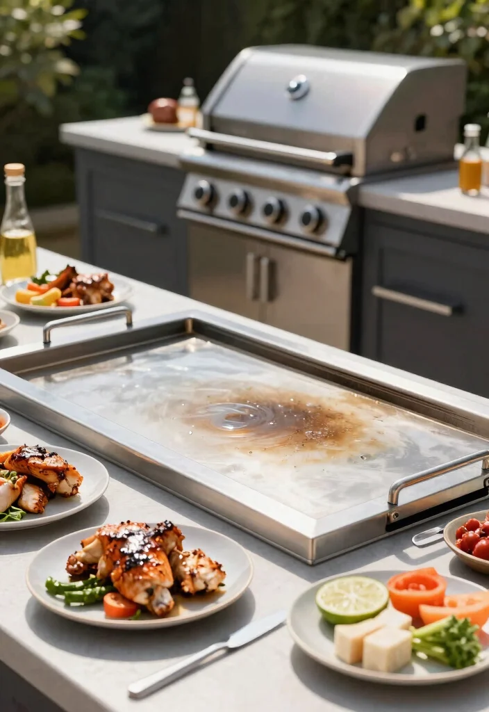 7 Best Griddle Top Plate Options for Your BBQ 5. Stainless Steel Griddle Plate 0