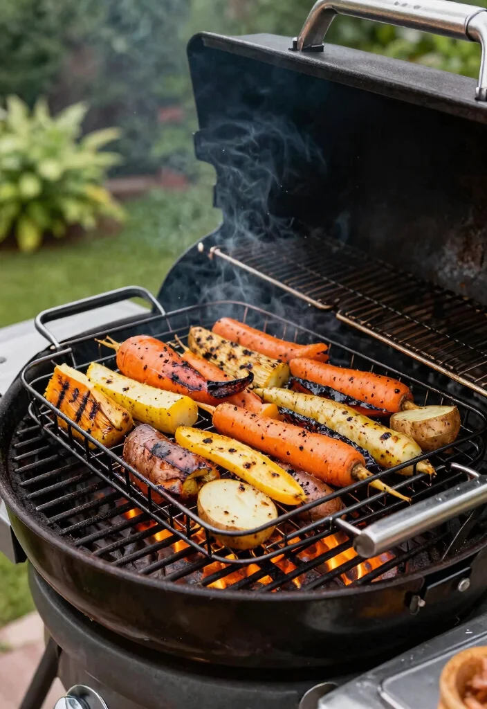 7 Best Grill Baskets for Gas Grill Vegetable Roasting 4. Steven Raichlens Barbecue Bible Grill Basket 0