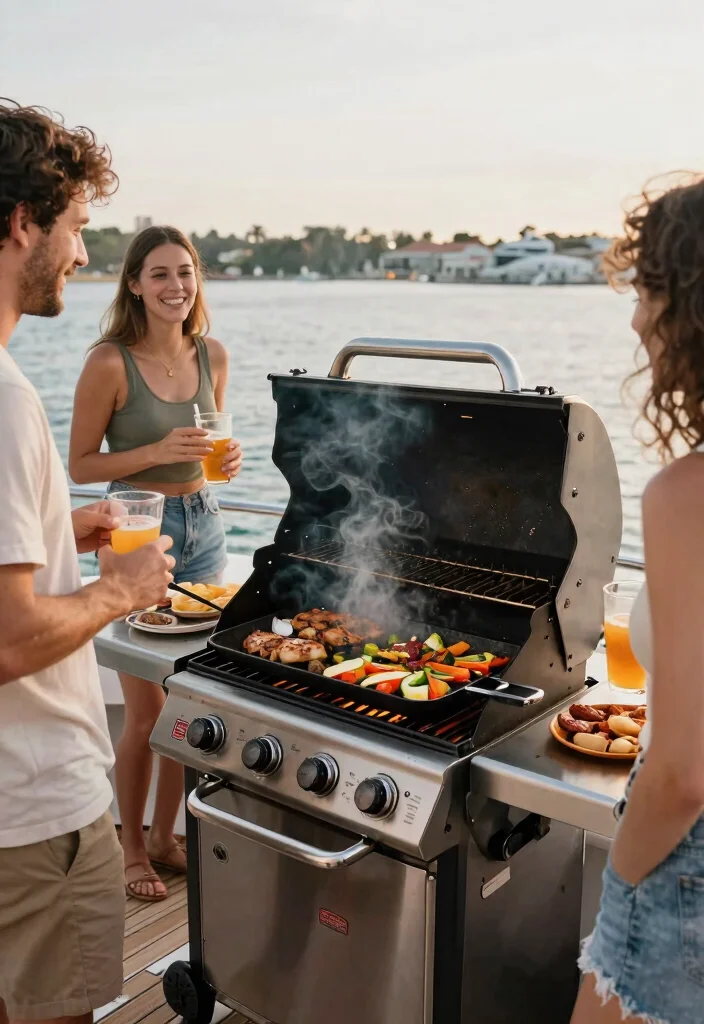 7 Best Marine Grade Gas Grill Options for Boats 3. Coleman RoadTrip 285 Portable Stand Up Propane Grill 0