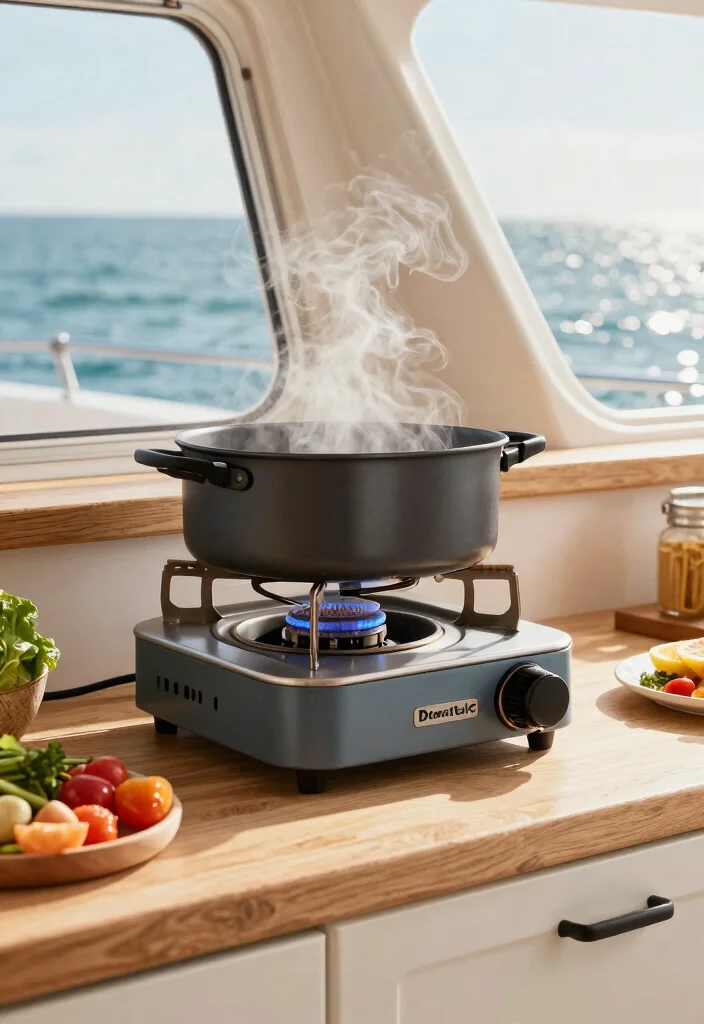 7 Best Marine Grade Gas Grill Options for Boats 5. Dometic Origo 3000 Portable Alcohol Stove 0