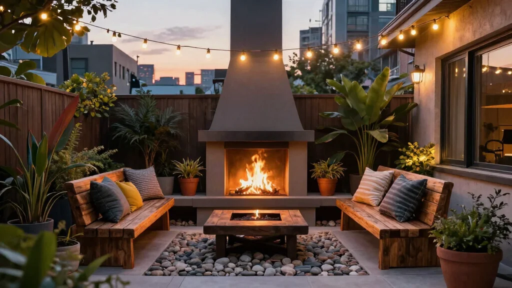 7 Essential Outdoor Fireplace Construction Tips for Small Urban Spaces