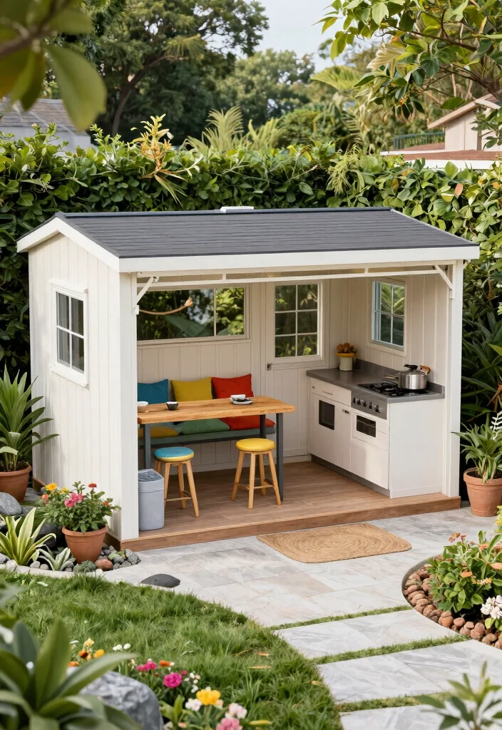 7 Massive RV Storage Shed Ideas to Protect Your Rig 6. Multi Functional Shed 0