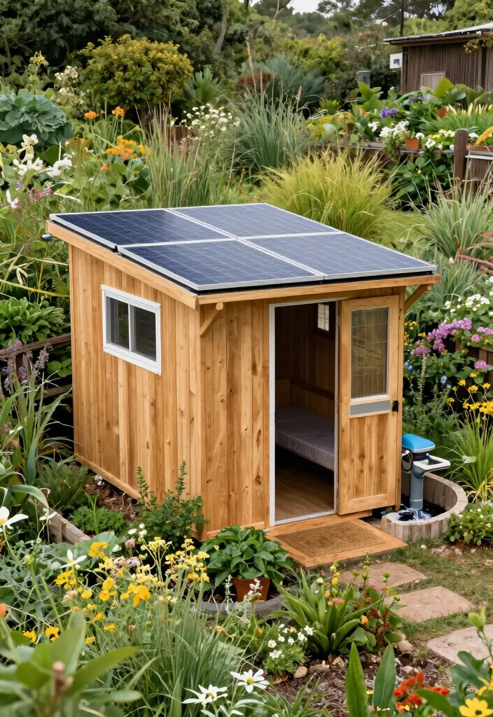 7 Massive RV Storage Shed Ideas to Protect Your Rig 7. Off Grid Shed 0