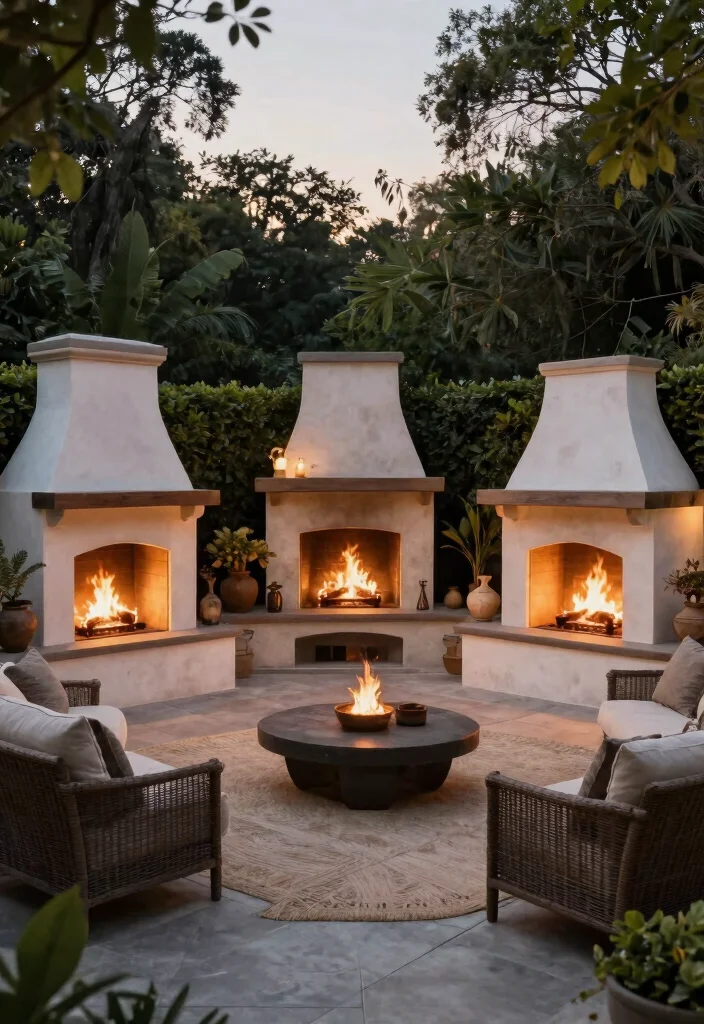 7 Smart Outdoor Fireplace with Counter Top Designs Conclusion 0