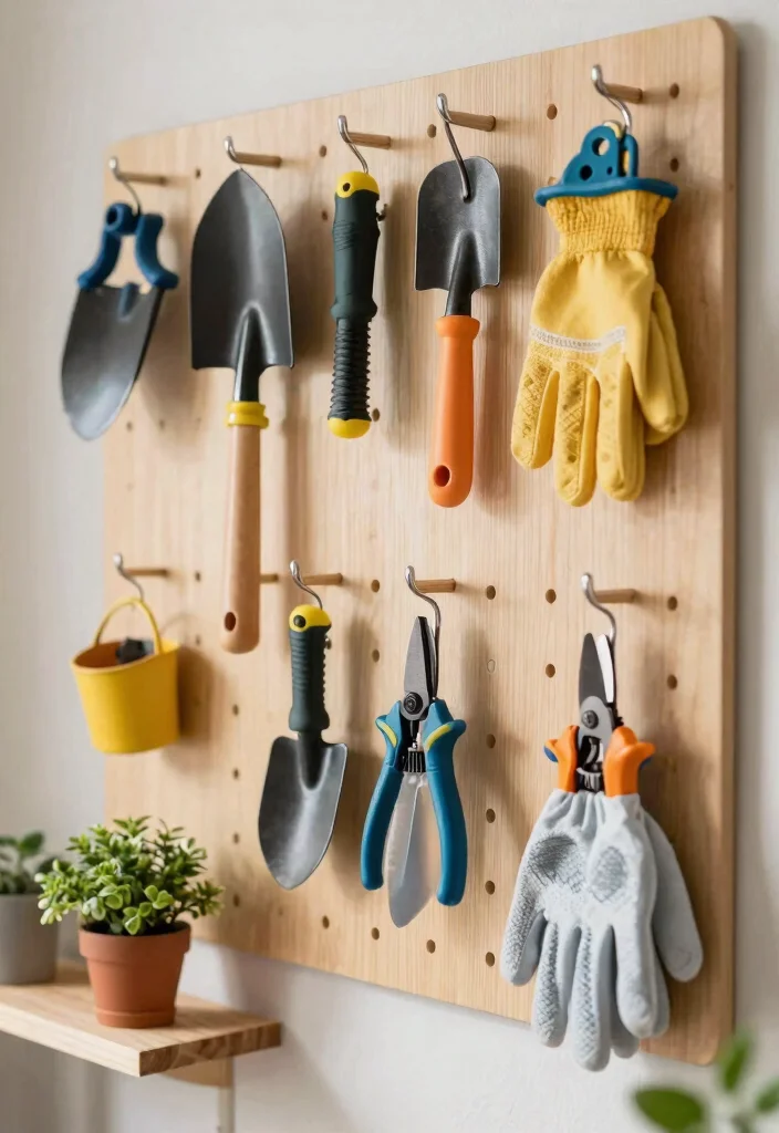 7 Sturdy Pole Shed Storage Ideas for Farm Equipment 1. Wall Mounted Tool Organizers 0