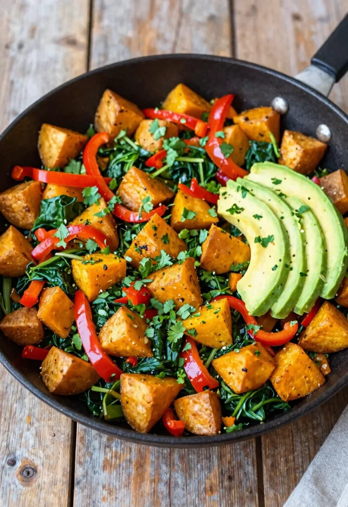 9 Aesthetic Griddle Brunch Ideas for Hosting Friends 2. Savory Sweet Potato Hash 0