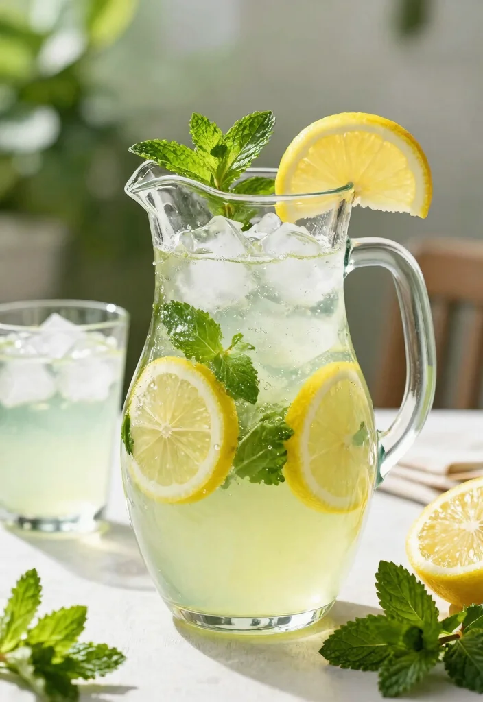 9 Aesthetic Griddle Brunch Ideas for Hosting Friends 9. Mint Lemonade for a Refreshing Drink 0