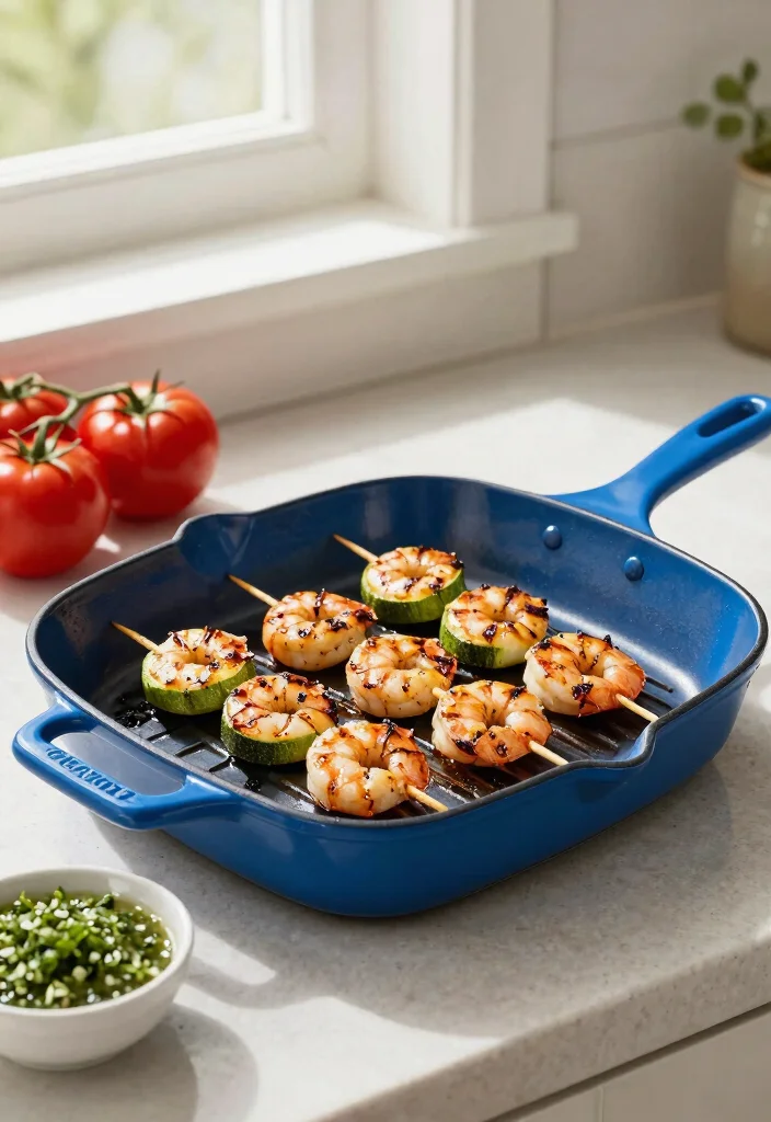 9 Best Cast Iron Grill Pans for Gas Range Cooking 2. Cuisinart CI26 23BG Cast Iron Grill Pan 0