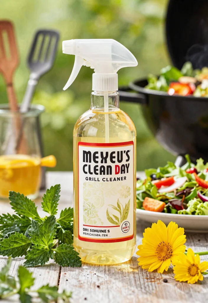 9 Best Grill Cleaners for Gas Grills Tough on Grease 5. Mrs. Meyers Clean Day Grill Cleaner 0
