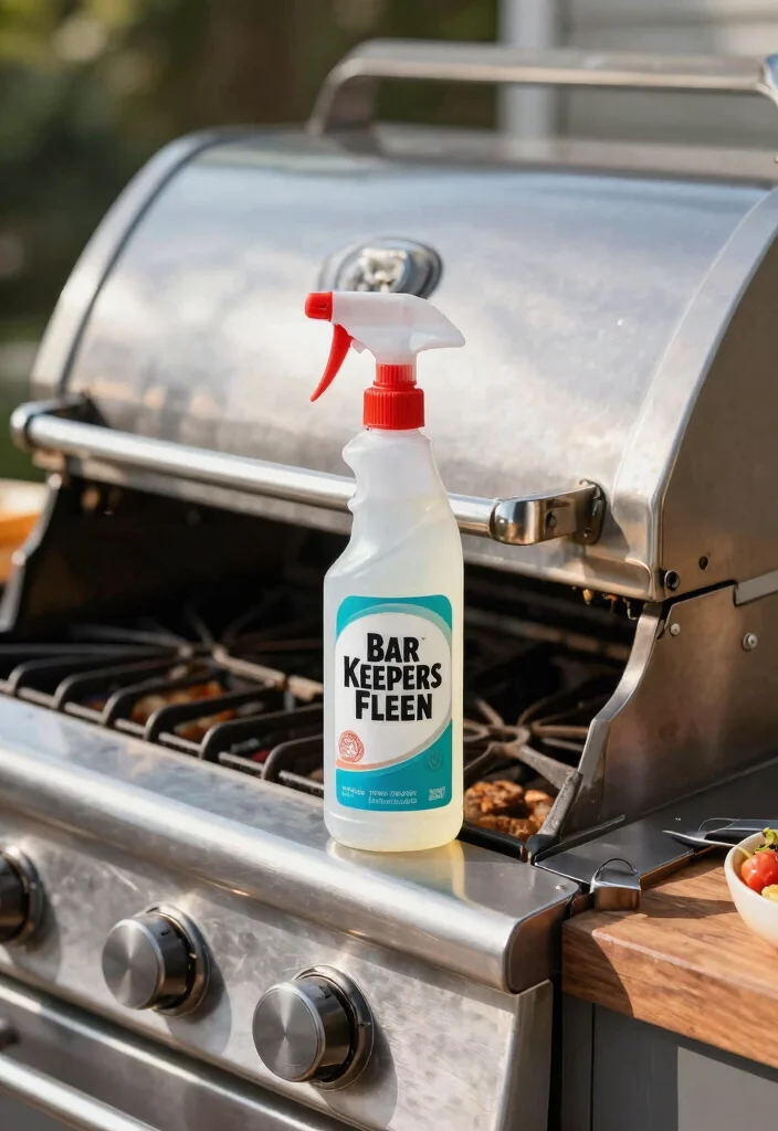 9 Best Grill Cleaners for Gas Grills Tough on Grease 7. Bar Keepers Friend Cleaner 0