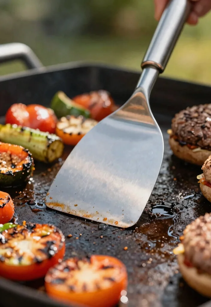 9 Best Spatulas for Griddle Cooking Like a Pro 1 9 Best Spatulas for Griddle Cooking Like a Pro 1. The All Purpose Stainless Steel Spatula 0