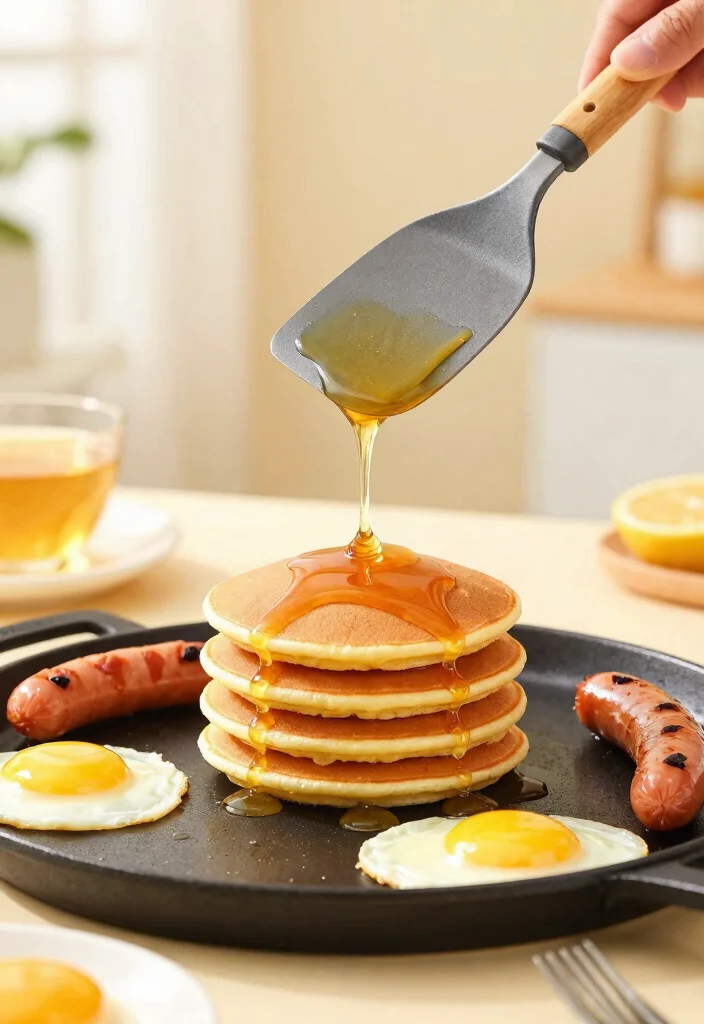 9 Best Spatulas for Griddle Cooking Like a Pro 2 9 Best Spatulas for Griddle Cooking Like a Pro 2. Flexible Non Stick Spatula 0