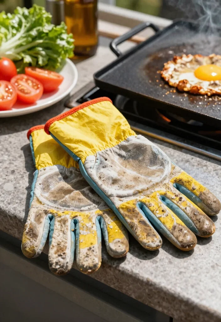 9 Best Tools for Griddle Care and Maintenance 7. Heat Resistant Gloves 0