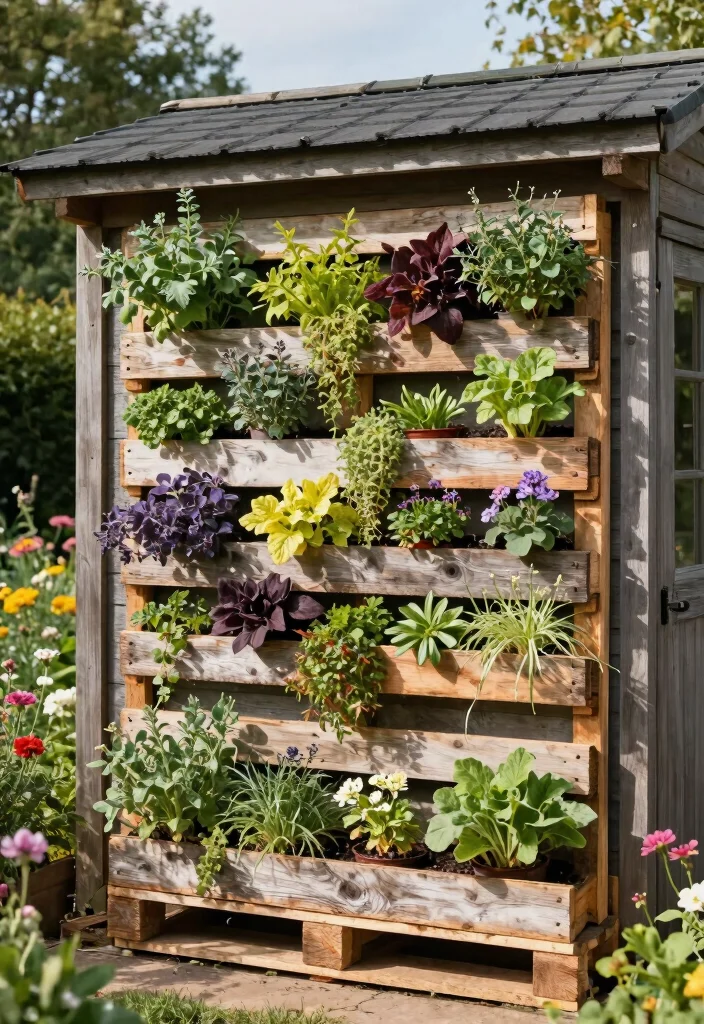 9 Clever Shed Roof Storage Ideas to Maximize Space 5 9 Clever Shed Roof Storage Ideas to Maximize Space 5. Vertical Gardening Wall 0
