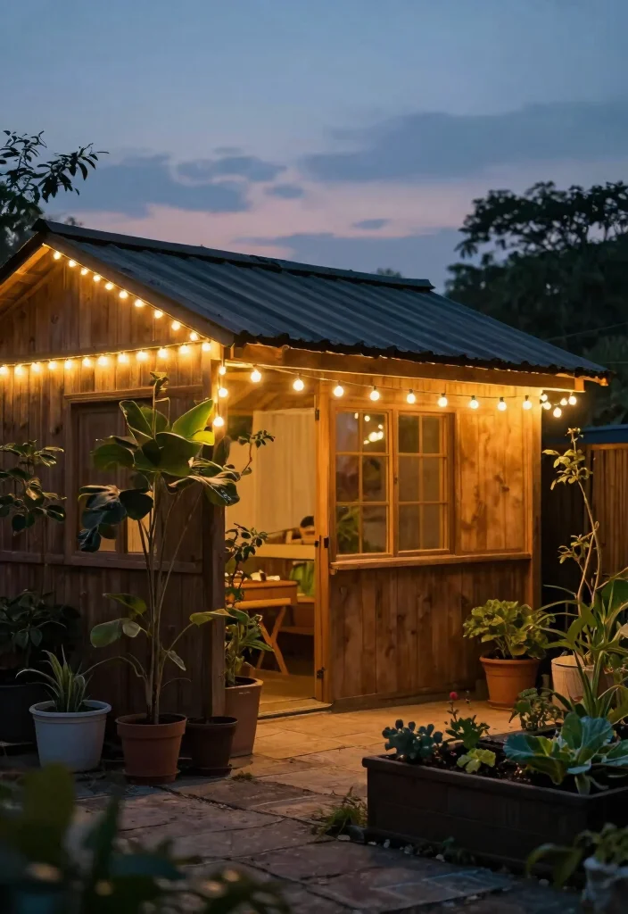 9 Clever Shed Roof Storage Ideas to Maximize Space 7 9 Clever Shed Roof Storage Ideas to Maximize Space 7. Solar Powered Lighting 0