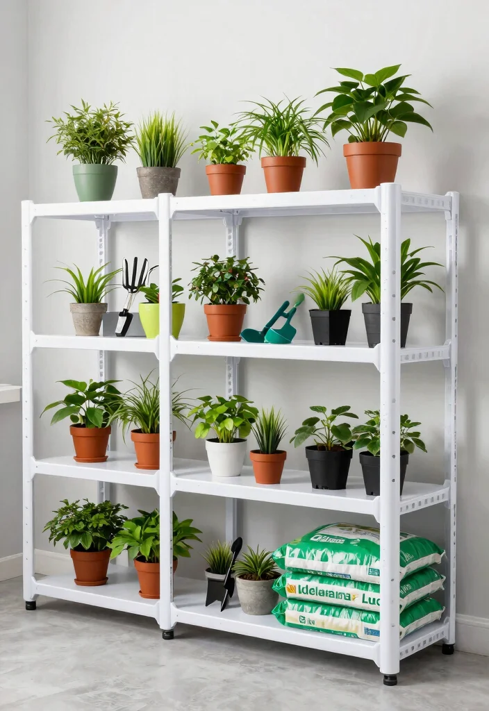 9 Durable Plastic Shed Storage Ideas for Easy Upkeep 5. Modular Shelving Units 0