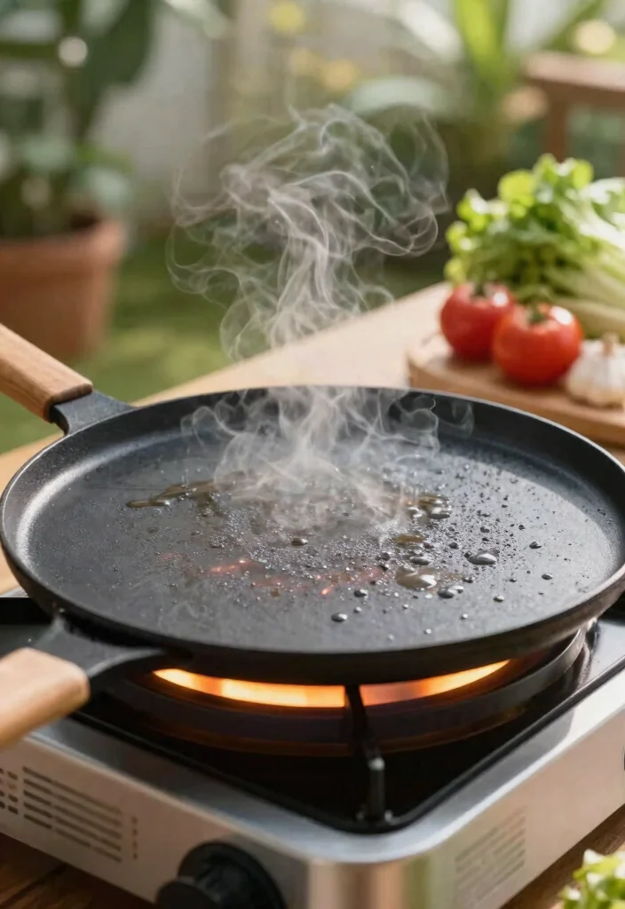 9 Easy Steps on How to Clean a Griddle Top Fast 2. Preheat the Griddle 0