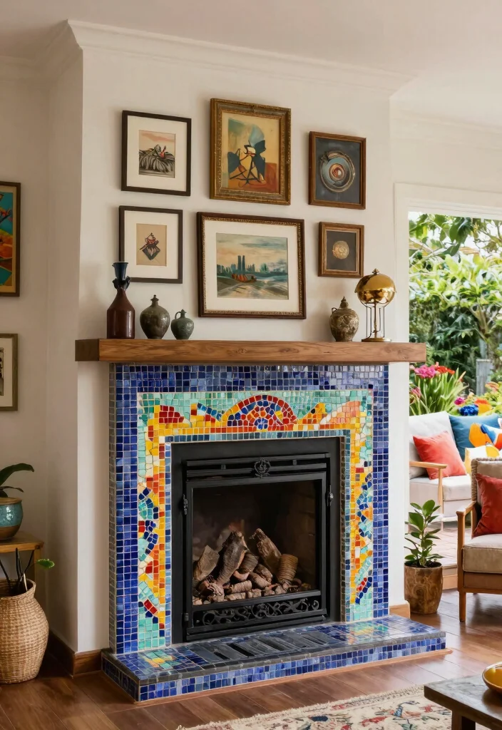 9 Genius Two Sided Fireplace Ideas Indoor Outdoor 4. Artistic Expressions 0