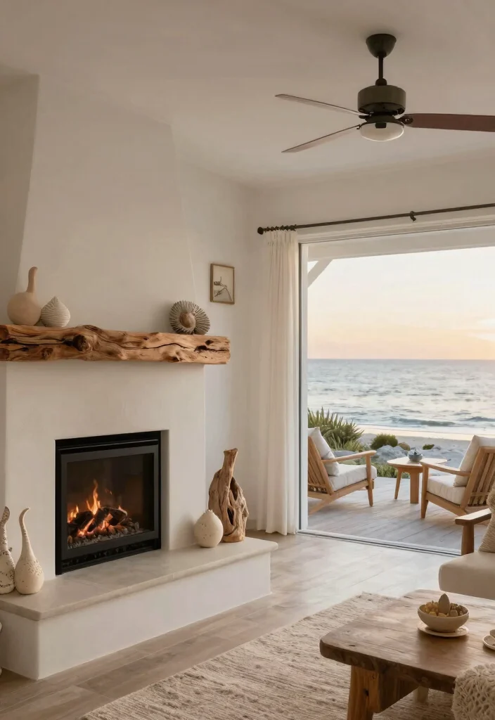 9 Genius Two Sided Fireplace Ideas Indoor Outdoor 9. Coastal Retreat 0