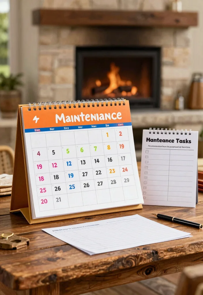 9 Pro Outdoor Fireplace Maintenance Tips You Need 8. Create a Maintenance Schedule 0