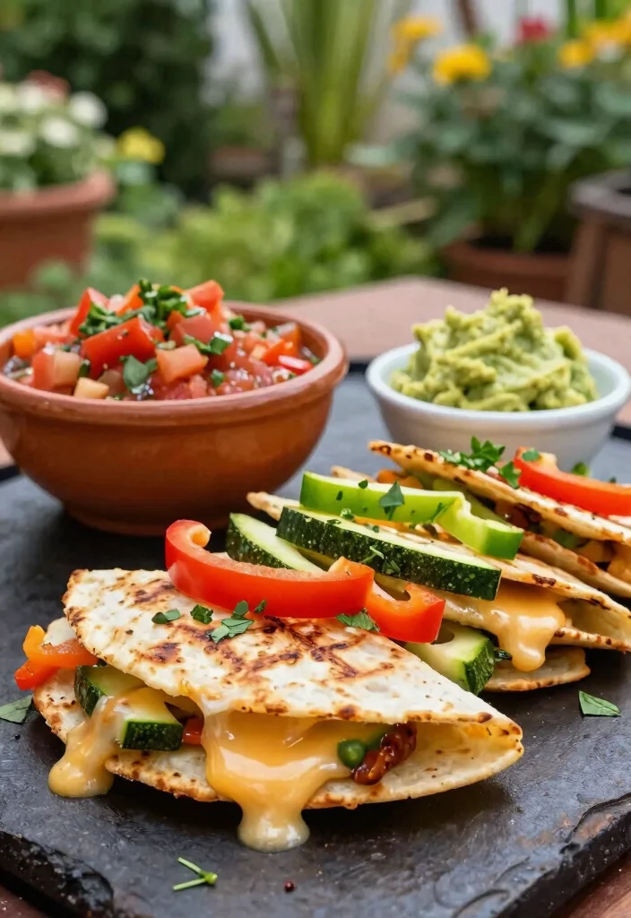 9 Quick Griddle Lunch Ideas for the Whole Family 1 9 Quick Griddle Lunch Ideas for the Whole Family 1. Garden Veggie Quesadillas 0