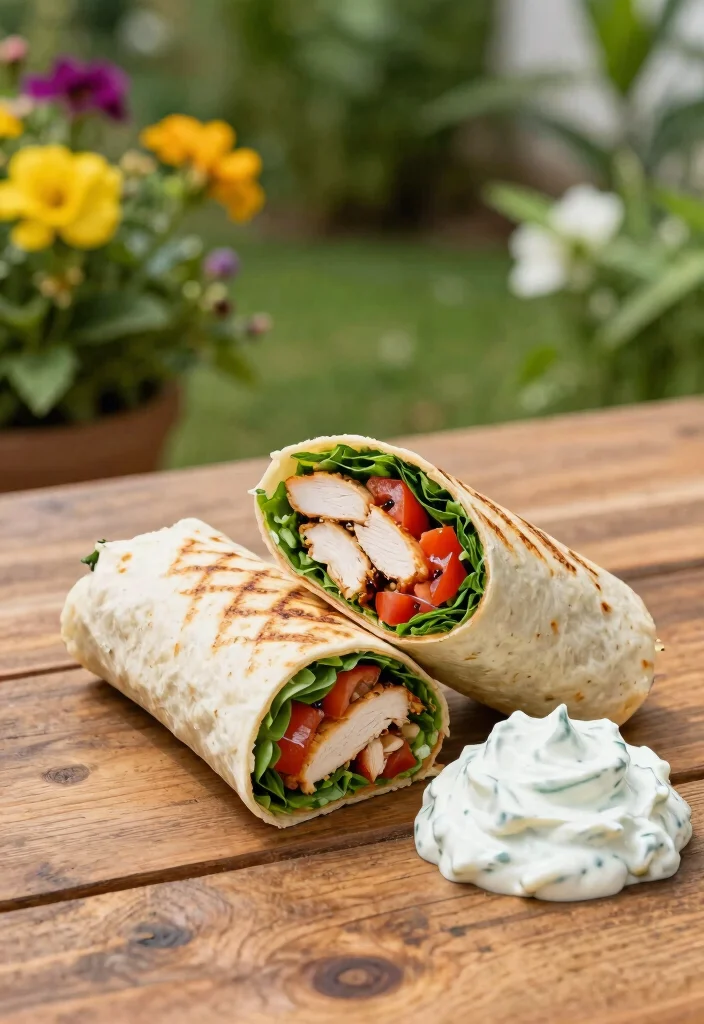 9 Quick Griddle Lunch Ideas for the Whole Family 6 9 Quick Griddle Lunch Ideas for the Whole Family 6. Zesty Lemon Herb Grilled Chicken Wraps 0
