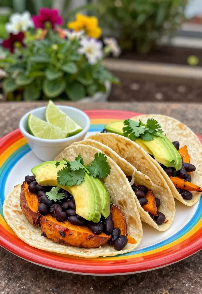 9 Quick Griddle Lunch Ideas for the Whole Family 7 9 Quick Griddle Lunch Ideas for the Whole Family 7. Sweet Potato Black Bean Tacos 0